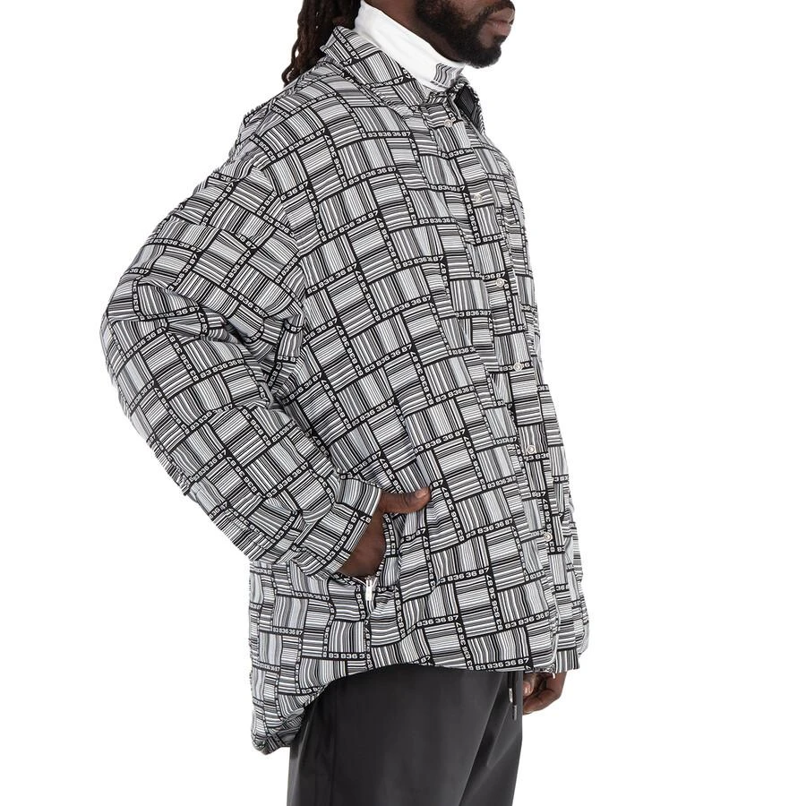 VTMNTS Barcode Monogram Puffer Shirt 2