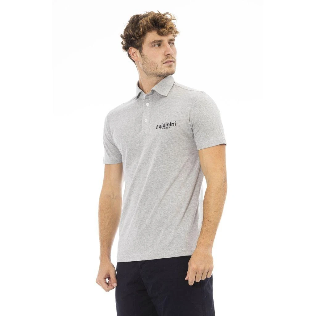 Baldinini Trend Polo Grey Men 2