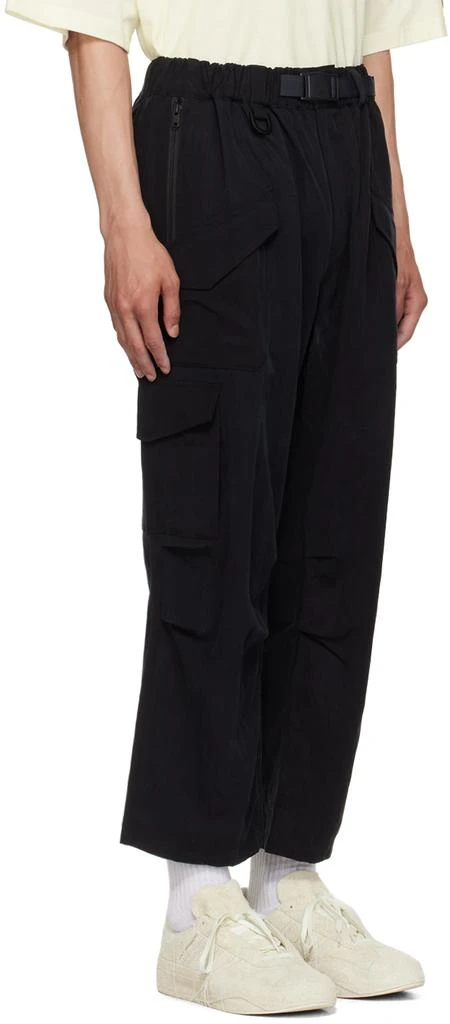 Y-3 Black Utility Cargo Pants 2