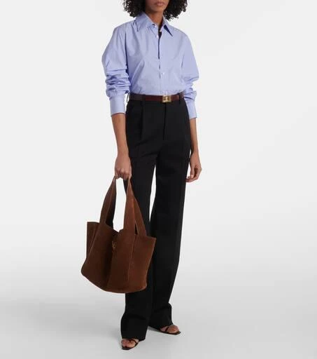 Yves Saint Laurent Le 5 à 7 Bea suede tote bag 5