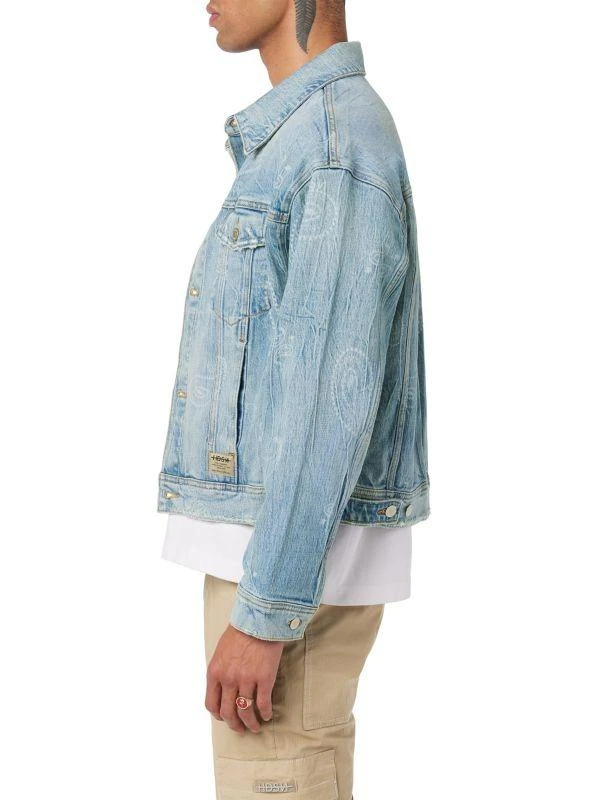 Hudson Bandana Denim Trucker Jacket 2