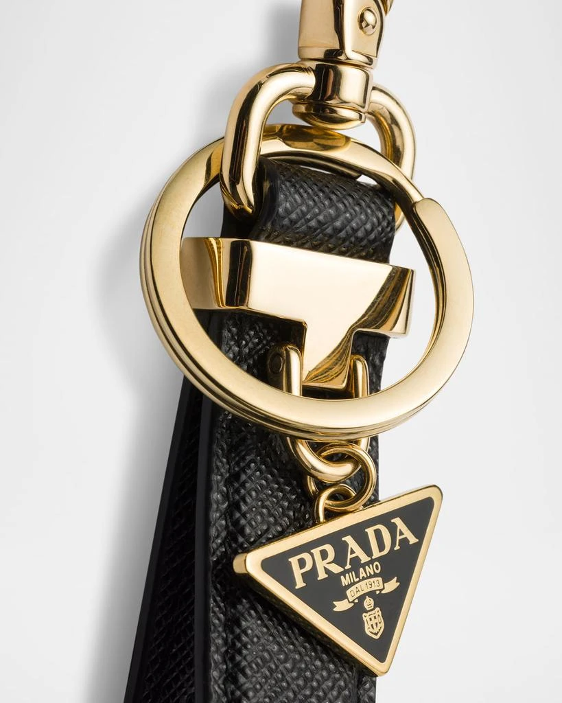 Prada Saffiano Leather Key Ring 3