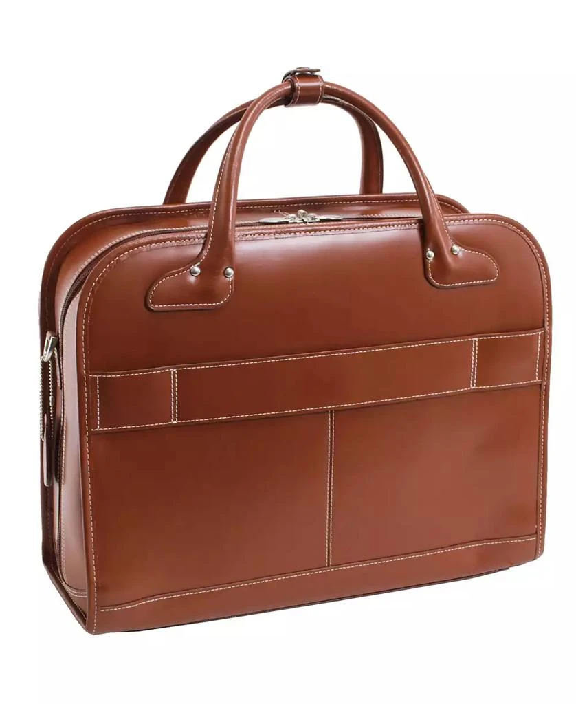 McKlein Lakewood, 15" Fly-Through Checkpoint-Friendly Ladies Laptop Briefcase 6