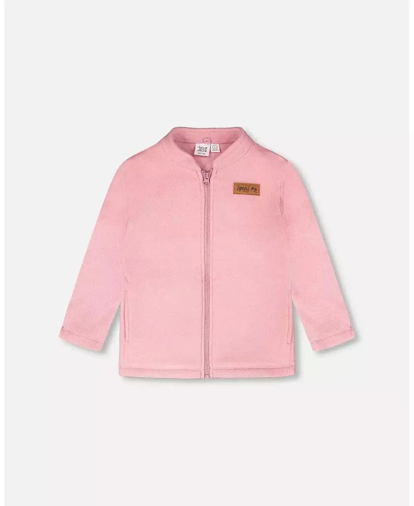 Deux par Deux Big Girls 4-16 3 in 1 Mid Season Two Piece Outerwear Set with Butterfly Print 4