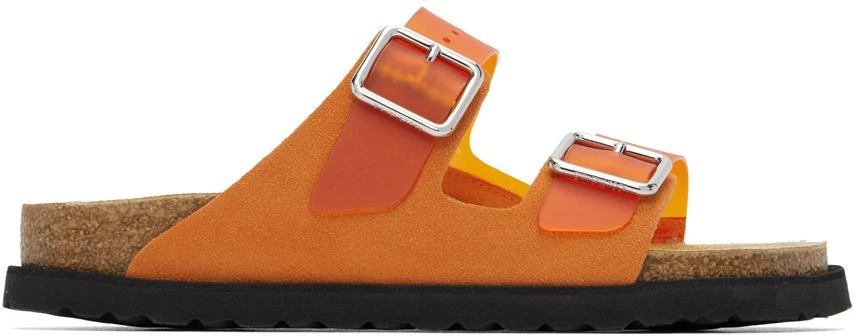 Birkenstock Orange 1774 Arizona PVC Milky Sandals 1