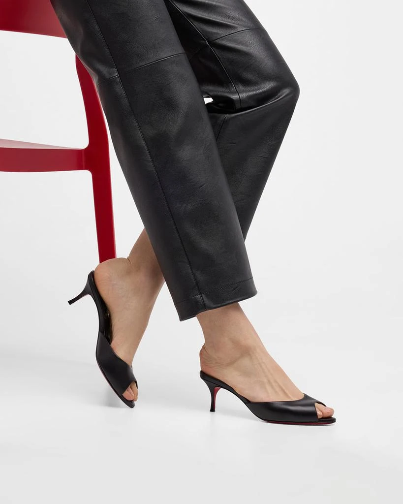 Christian Louboutin Me Dolly Red Sole Mule Sandals 2