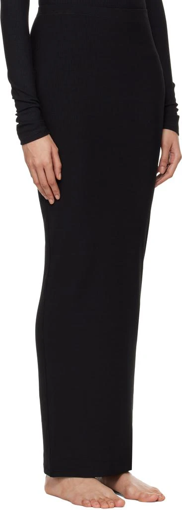 SKIMS Black Soft Lounge Long Maxi Skirt 2
