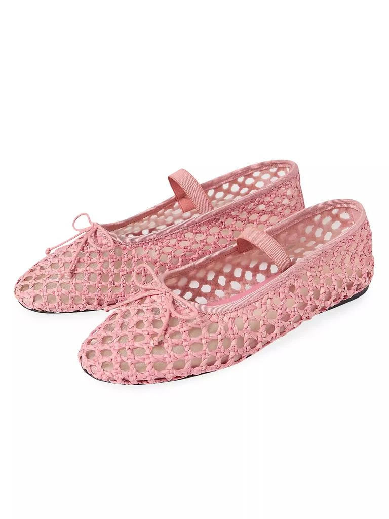 Loeffler Randall Leonie Raffia Ballet Flats 3