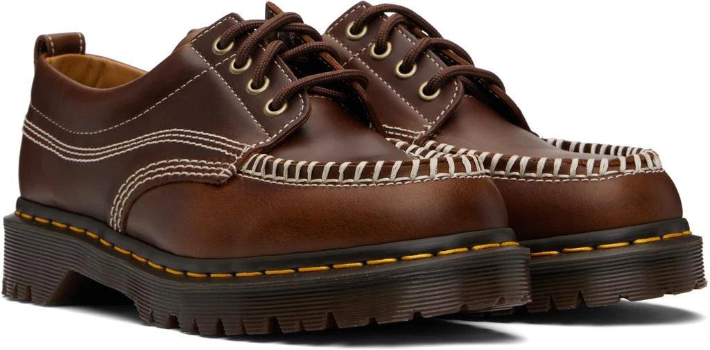 Dr. Martens Brown Orleans Leather Lowell Derbys 4