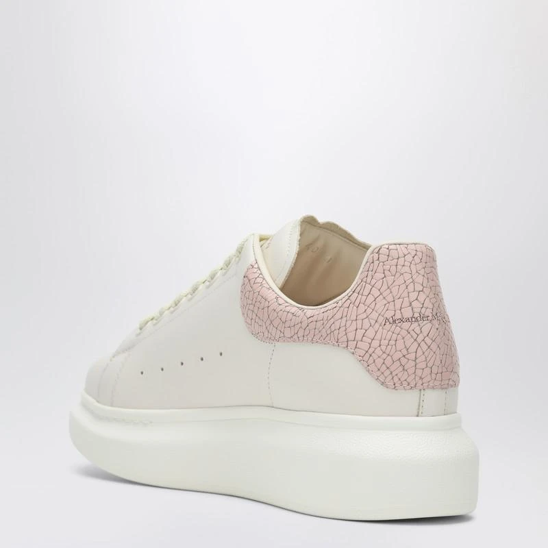 Alexander McQueen White/pink Oversized sneakers 4