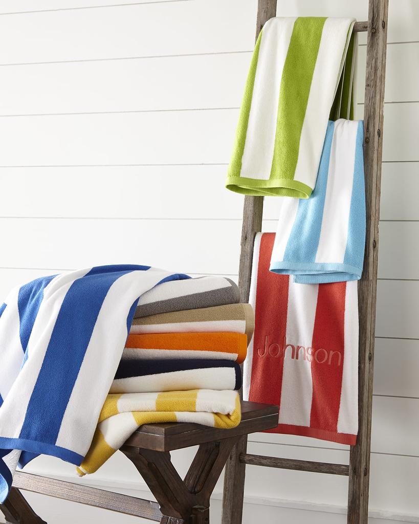 Kassatex Cabana Stripe Beach Towel