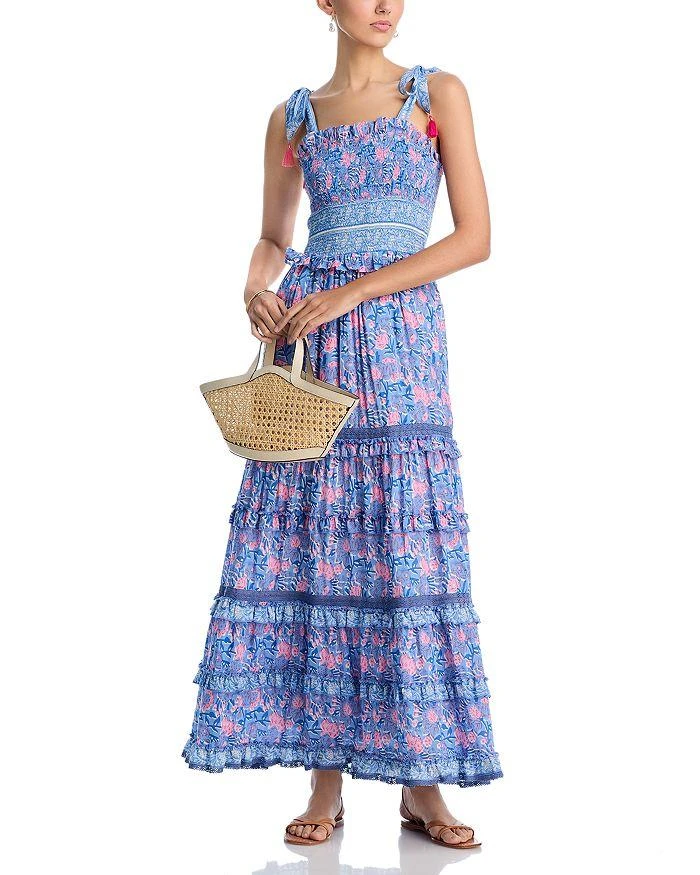 BELL Natalia Tiered Maxi Dress 3