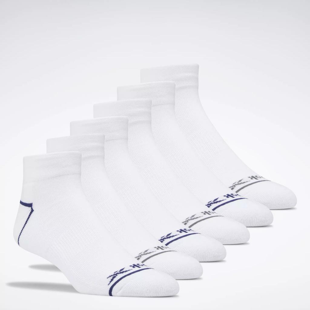 Reebok Men's Reebok Basic Quarter Socks 6 Pairs