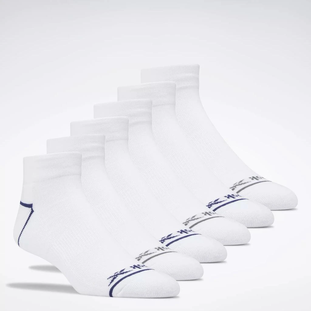 Reebok Men's Reebok Basic Quarter Socks 6 Pairs 1