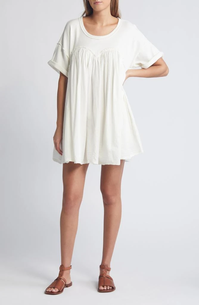 Free People Catalina Mixed Media Minidress 1