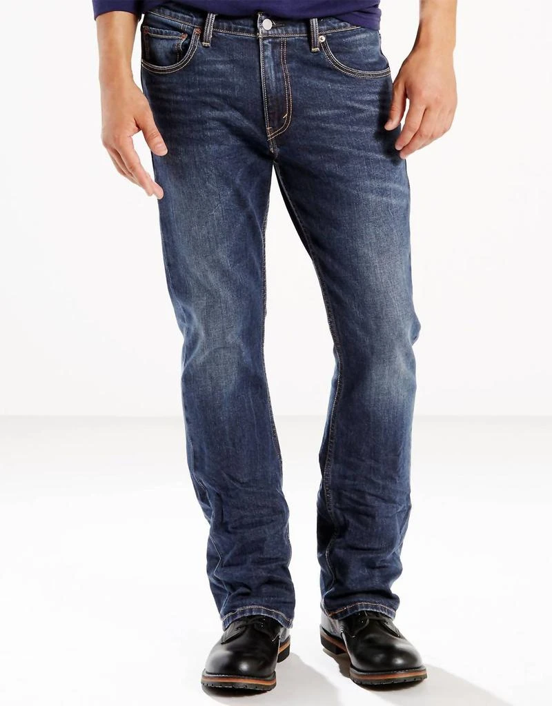 Levi
s Levi
S - 527 Mens Slim-fit Boot-cut Wave Allusions Jeans