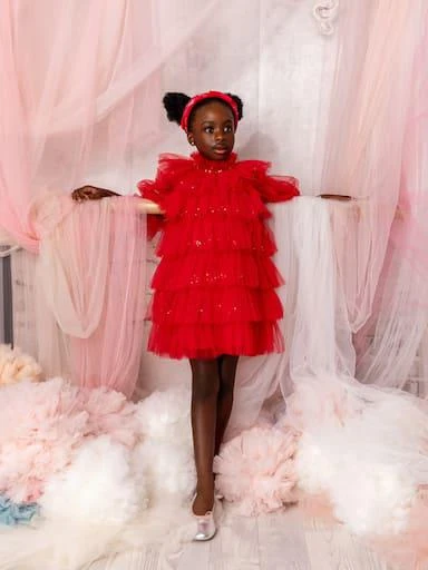 Tutu Du Monde Luminous ruffled tulle dress 5