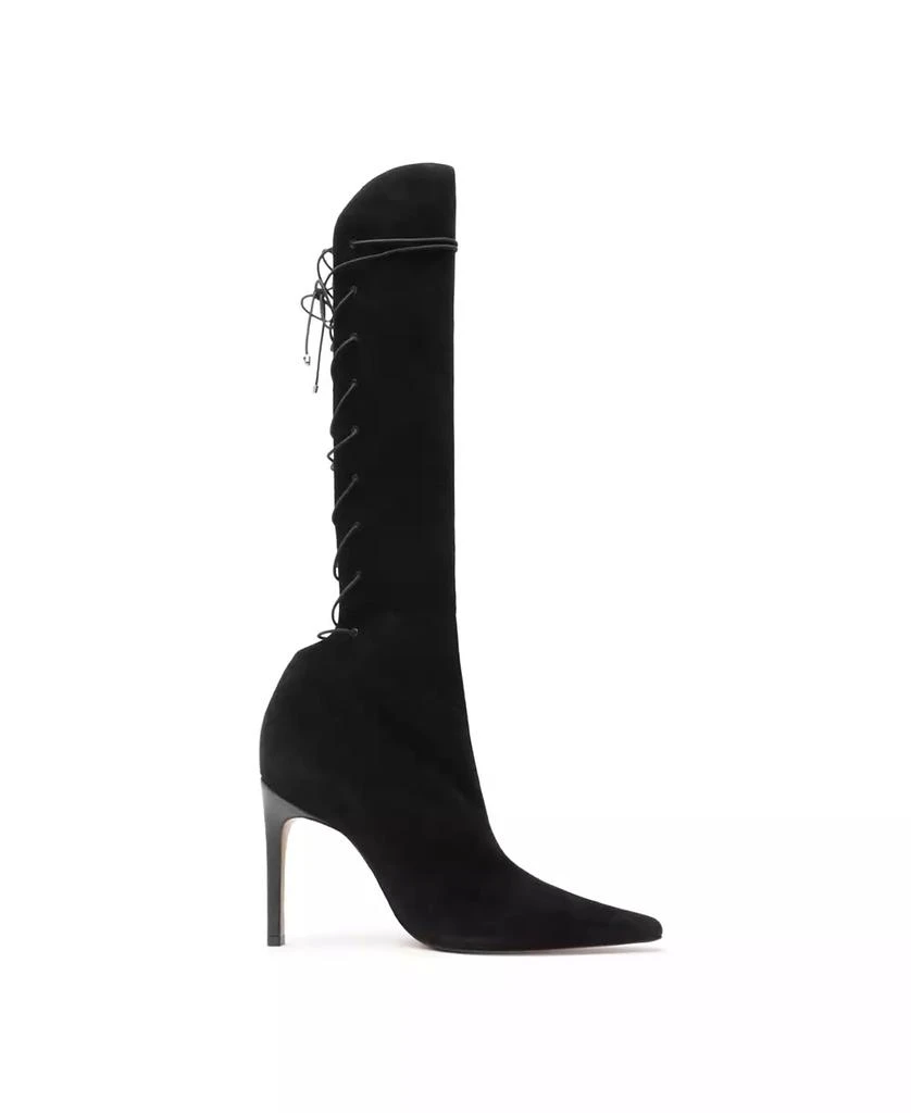 Schutz Women's Gwen Knee High Pointed Toe Boots 2