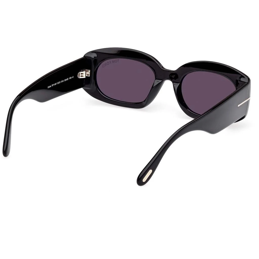 Tom Ford Tom Ford Eyewear Cielle Oval Frame Sunglasses 4