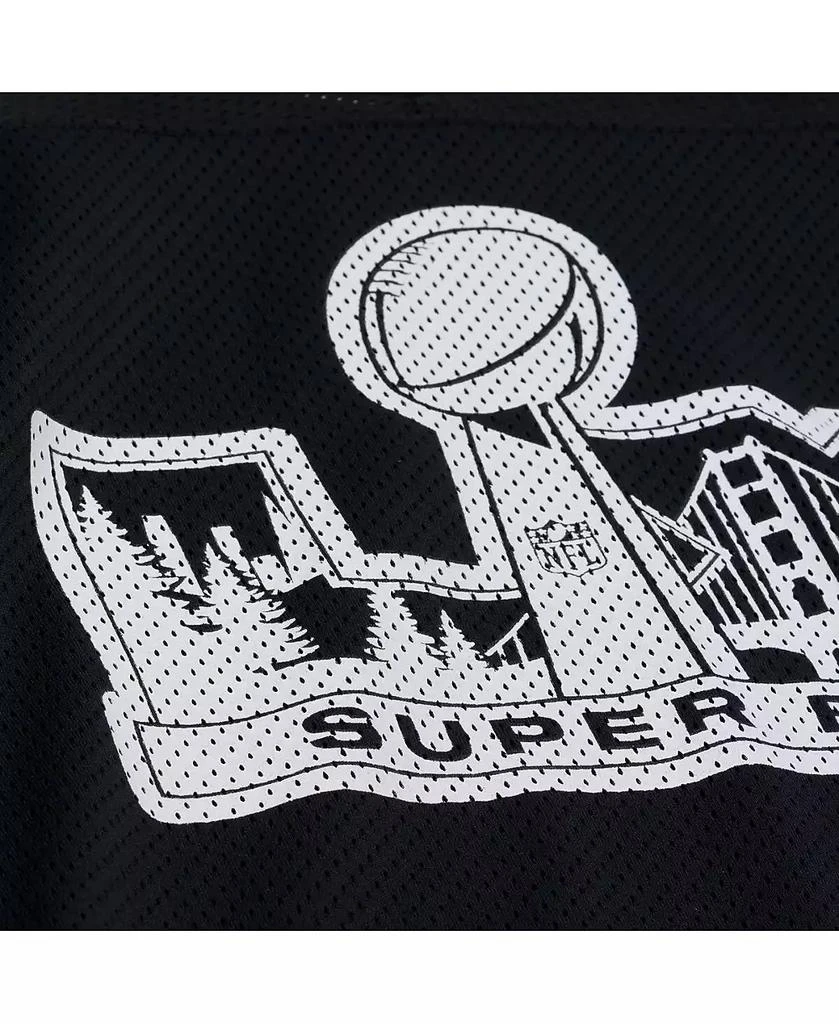 Mitchell 
Ness Men
s Women
s x Levi
s Black Super Bowl LX Legacy Jersey 3