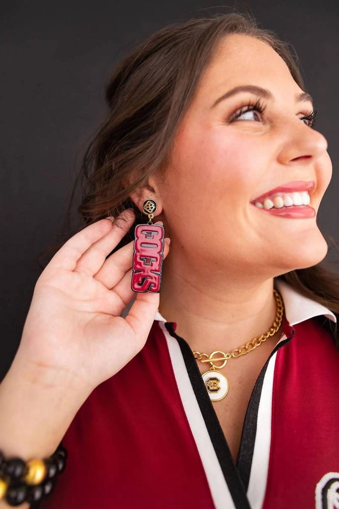 Brianna Cannon Brianna Cannon - Women
s University Of South Carolina Cocks Earrings 2