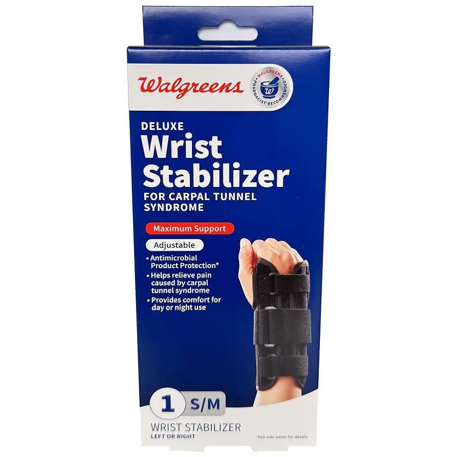 Walgreens Deluxe Wrist Stabilizer Small/Medium