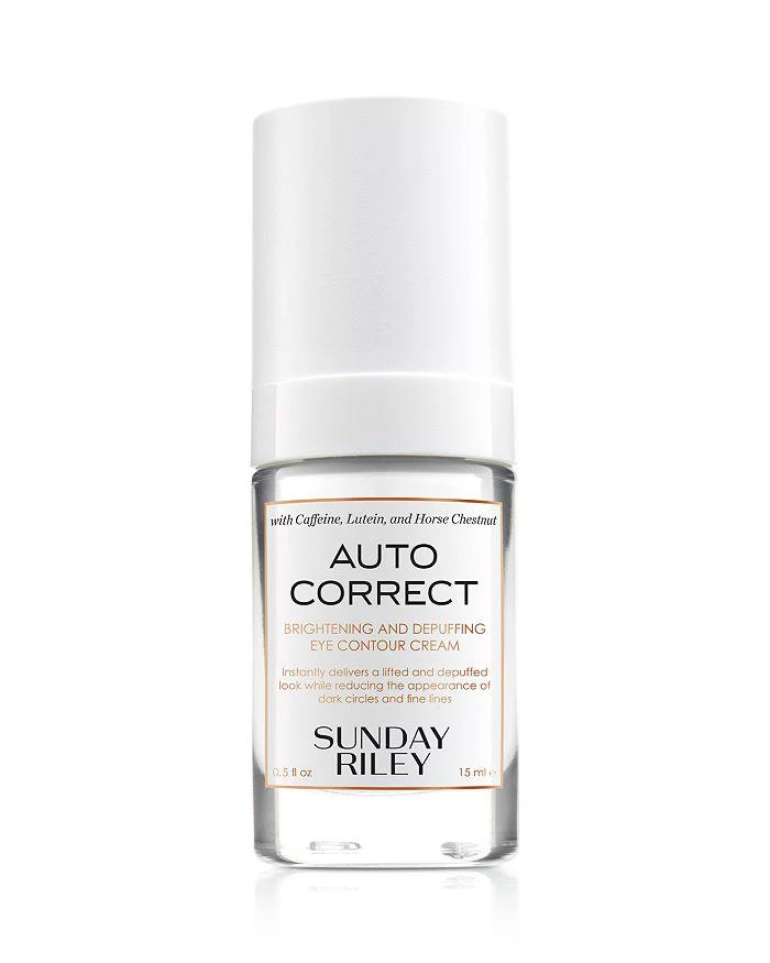 Sunday Riley Auto Correct Brightening & Depuffing Eye Contour Cream 1