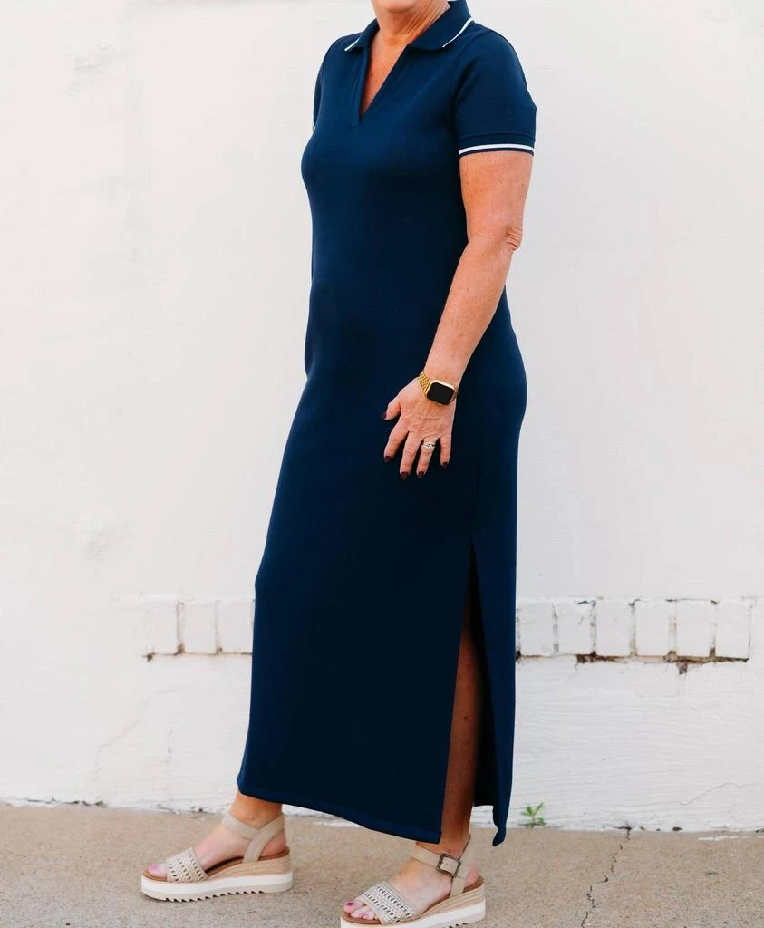 SPANX Spanx - Airessentials Pique Polo Midi Dress 4