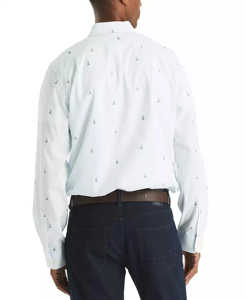 Nautica Men's Long Sleeve Printed Button Down Shirt 2