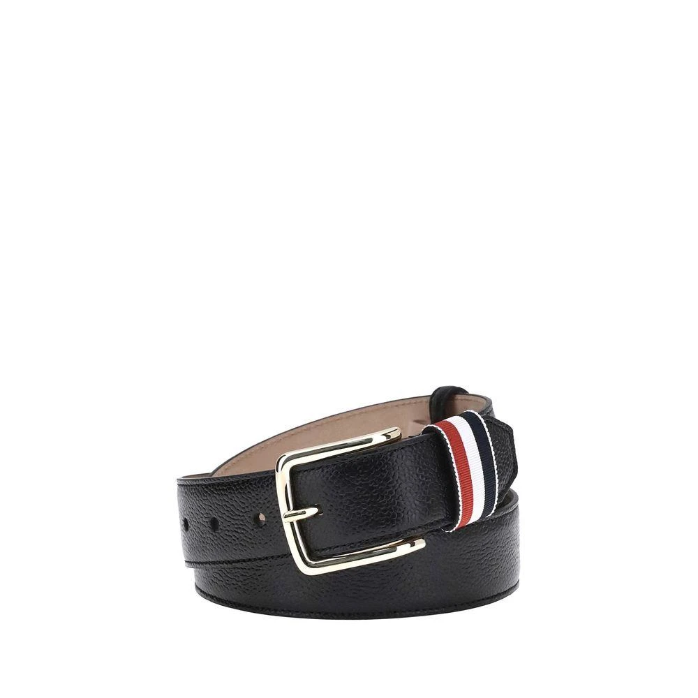 Thom Browne Hammered leather Belt 1