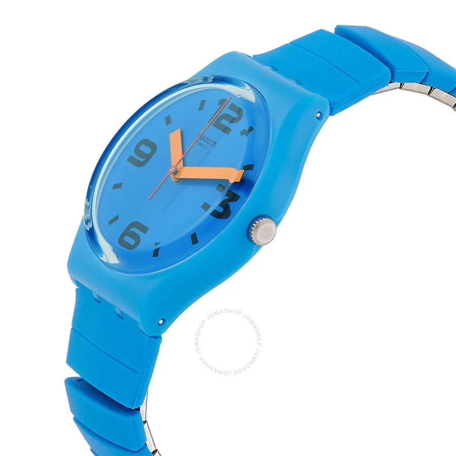 Swatch Pepeblu Quartz Blue Dial Ladies Watch GN251A 2