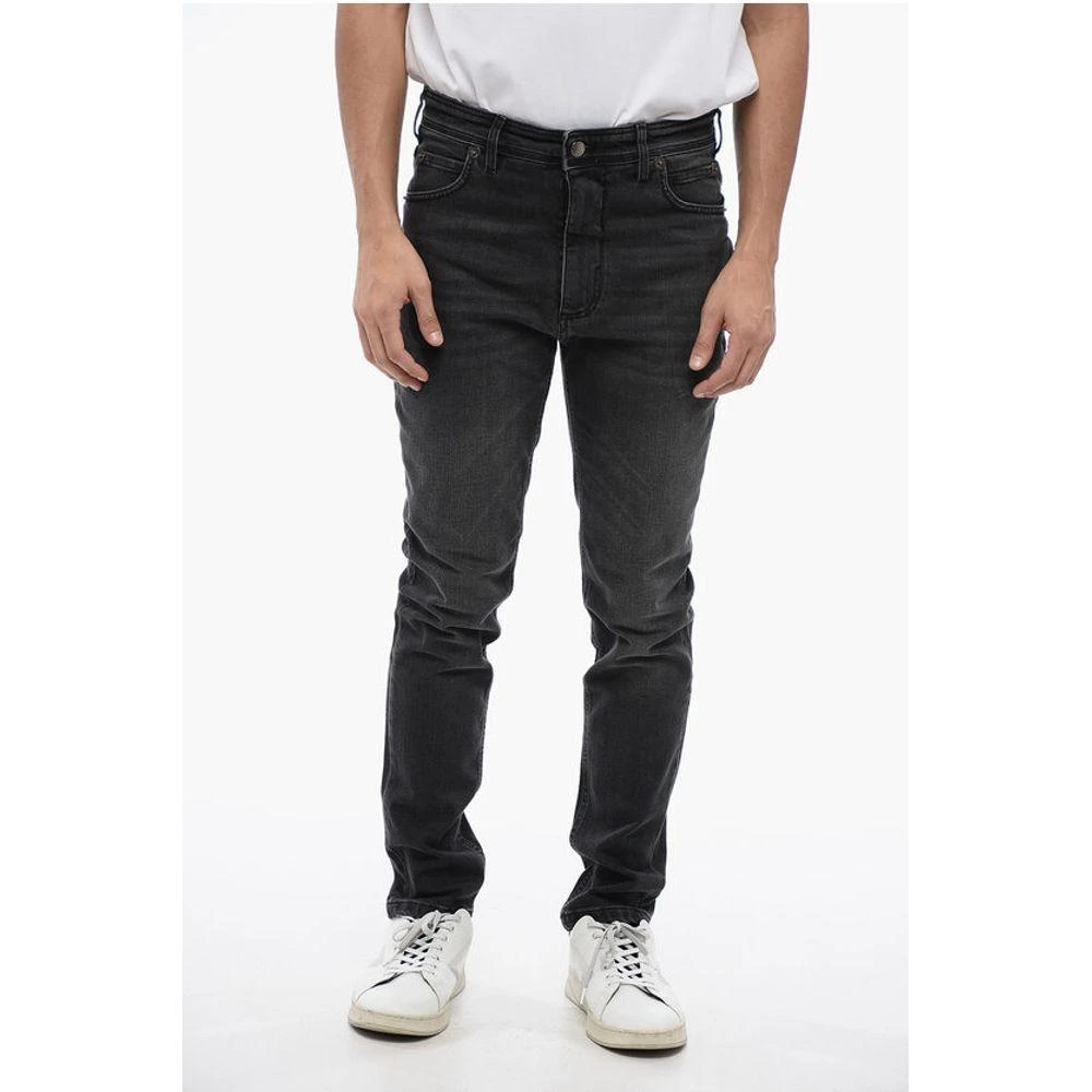 Neil Barrett Skinny Fit NICK Stone Washed Denims Men's 14cm 1