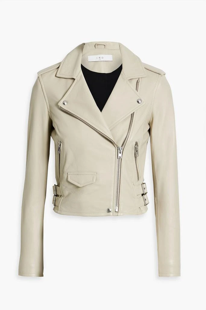 IRO Ashville leather biker jacket 1