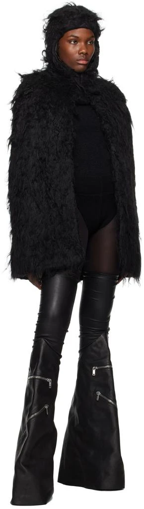 Rick Owens Black Cargoflares Tall Boots 5