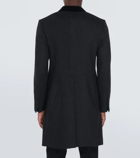 Tom Ford Double-breasted wool and cashmere coat 4