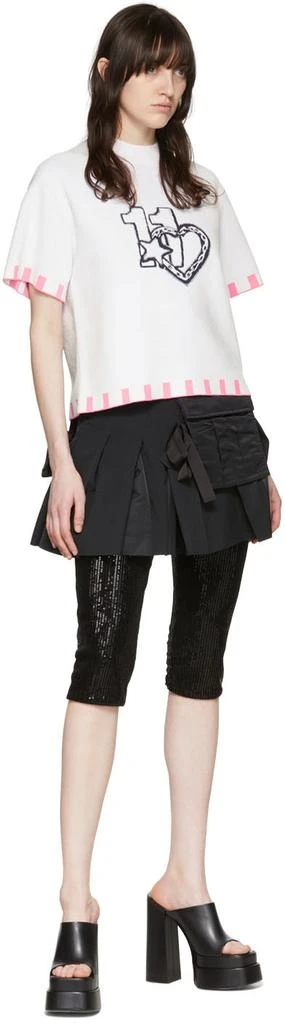 We11done Pink Viscose T-Shirt 4