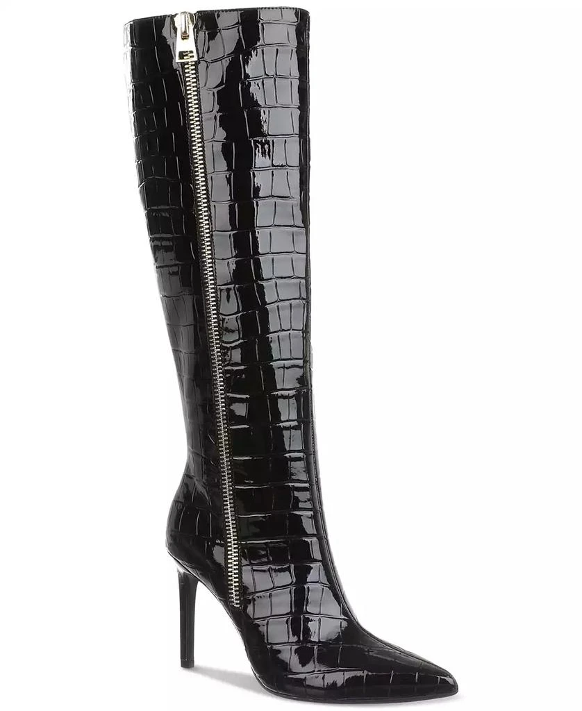 INC International Sabrinaa Zip Knee High Boots, Created for Macy's 1