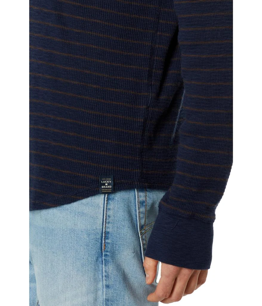 Lucky Brand Thermal Stripe Hoodley 3