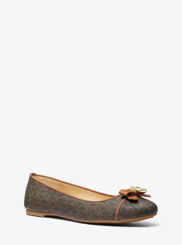 Michael Kors Honey Signature Logo Ballet Flat 2