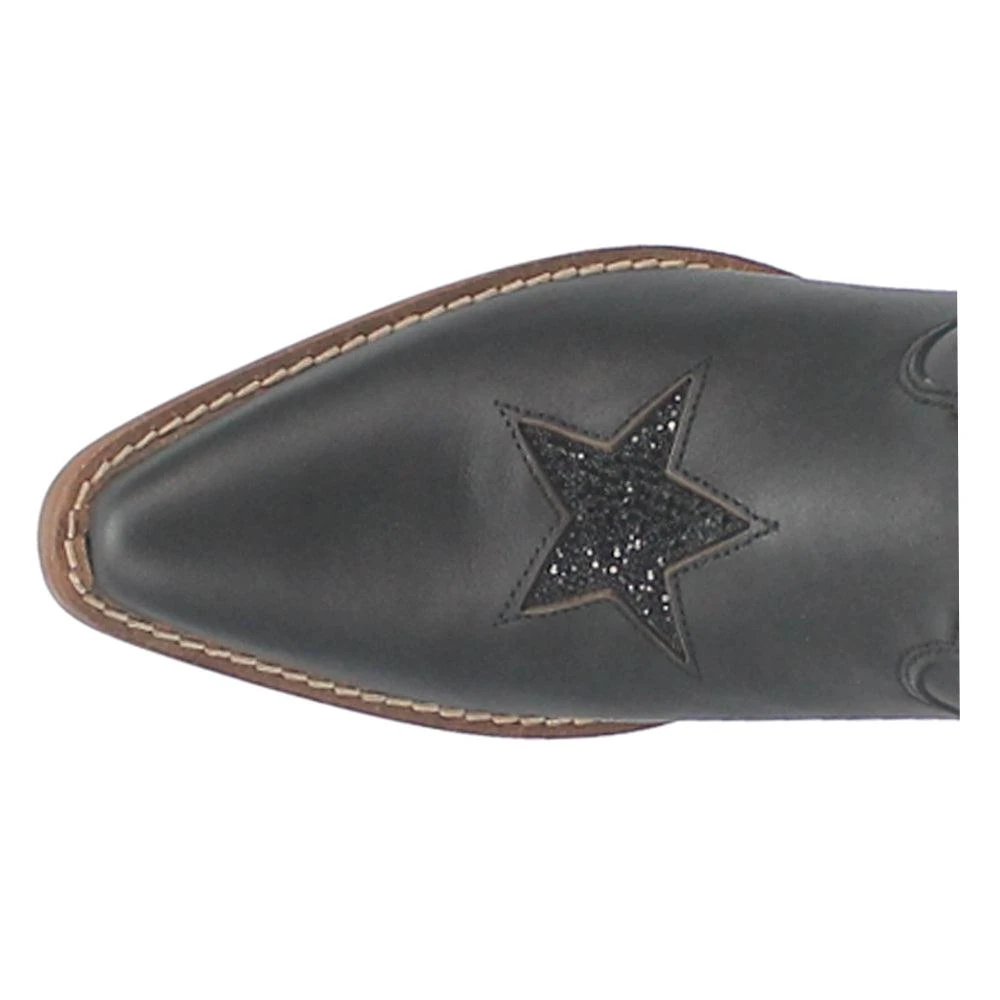 Dingo Star Struck Tooled Inlay Snip Toe Cowboy Booties 4