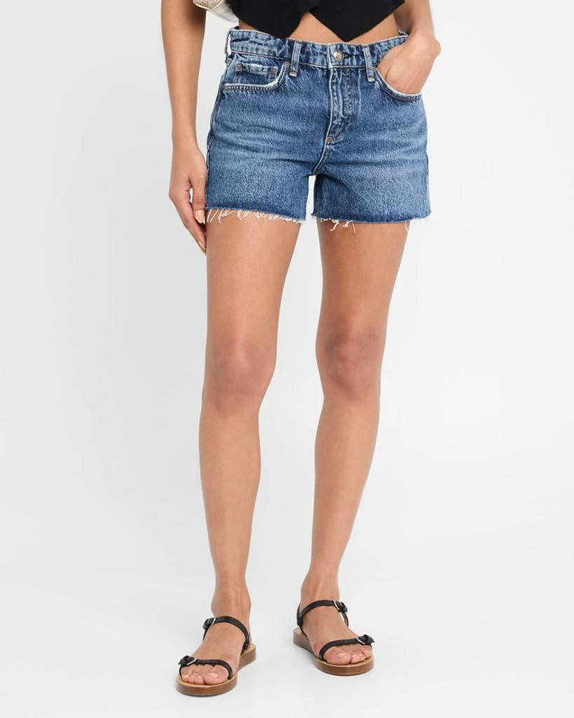 Rag & Bone Dre Low-Rise Denim Shorts 4