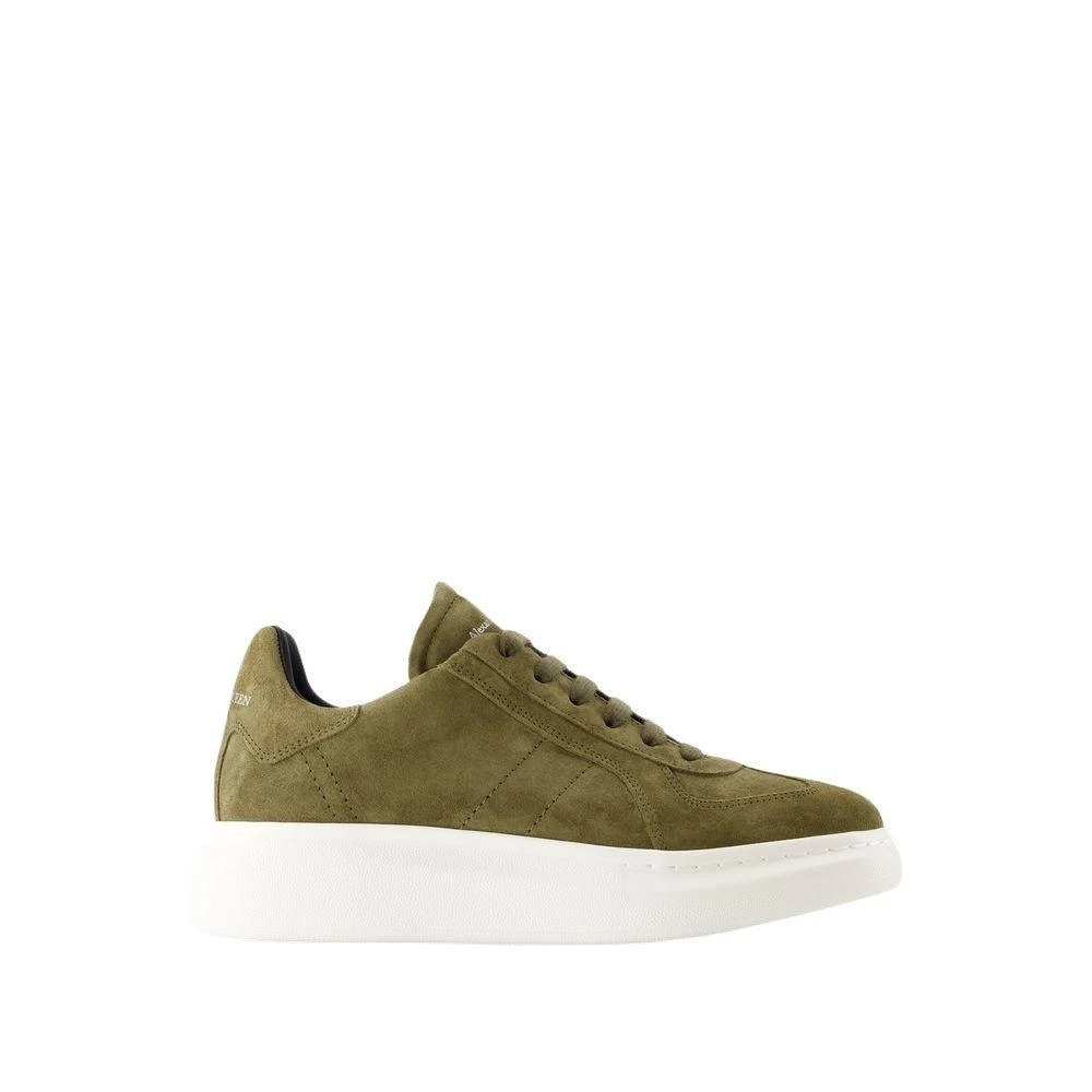 Alexander McQueen Oversize Sneakers - Leather - Khaki 1