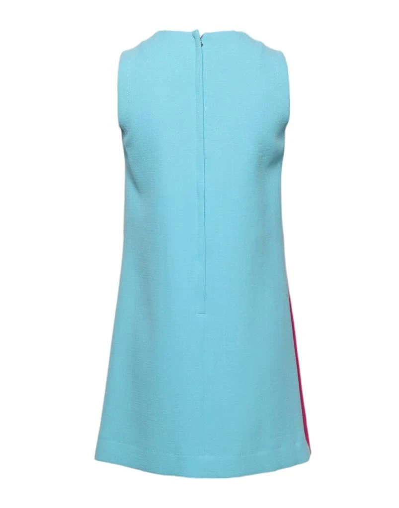 Dolce 
Gabbana blue Wool Sleeveless Shift Mini Women
s Dress (Pre-Owned) 2