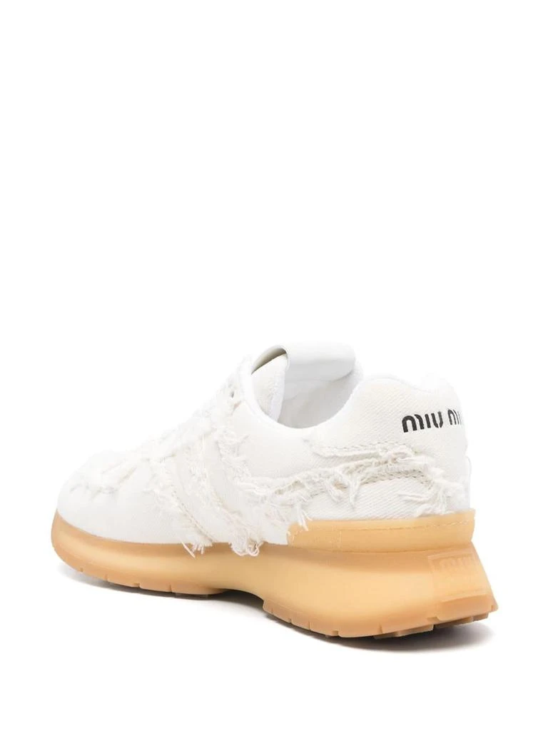 Miu Miu Miu Miu Denim Sneakers 3
