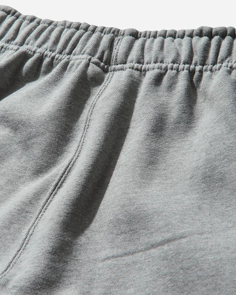 NIKE Men's Solo Swoosh Open Hem Fleece Sweatpants Dark Grey Heather 3