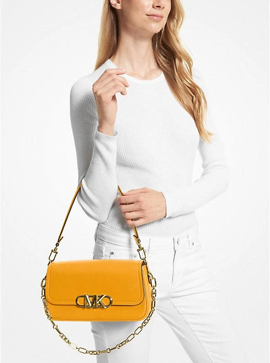 michael_kors Parker Medium Leather Shoulder Bag 3