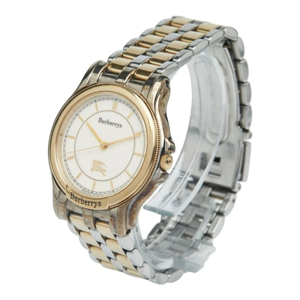 Burberry gold Plated Stainless Steel Wristwatch (Pre-Owned) 2
