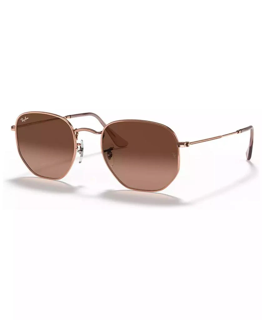 Ray-Ban Unisex Sunglasses, RB3548N HEXAGONAL FLAT LENSES 1