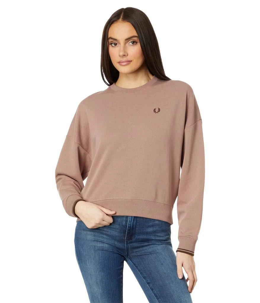 Fred Perry Tipped Sweatshirt 1