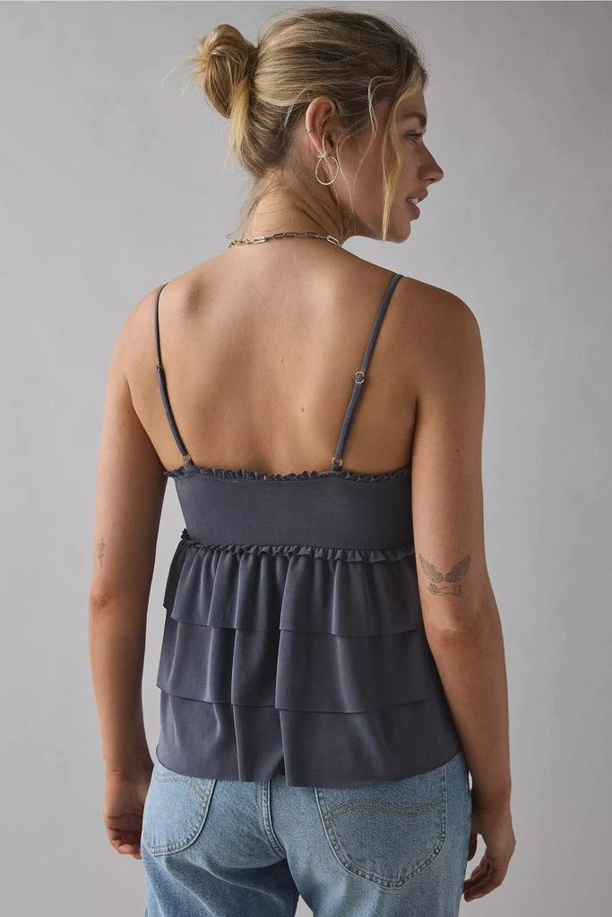 Kimchi Blue Kimchi Blue Heidi Smocked Tiered Ruffle Babydoll Tank Top 3